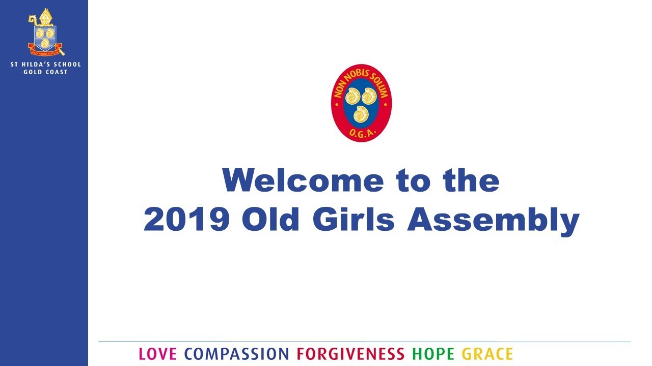 St Hilda's O.G.A. Assembly 2019