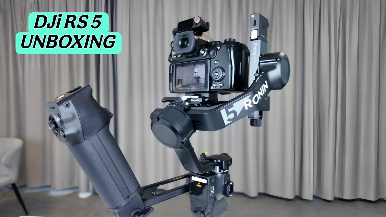DJI RS 5 Unboxing & Review | Lightweight Commercial Shooting Stabilizer with Pro-Level Performance