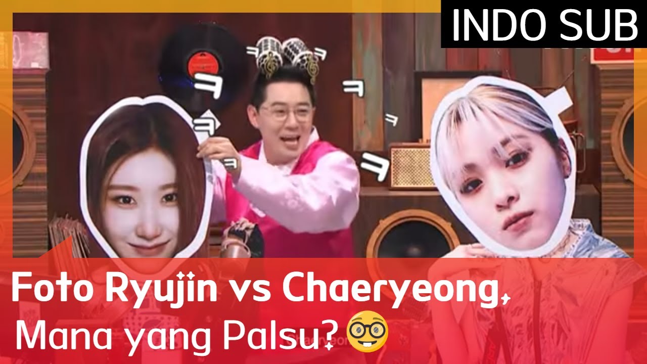 Foto Ryujin vs Chaeryeong, Mana yang Palsu? 🤔 #IdolSongDictationContest2  🇮🇩SUB INDO🇮🇩