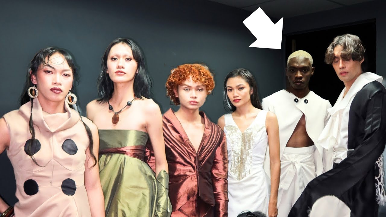 LIFE AS A BLACK MODEL IN MANILA 🇵🇭 | PART 1 UP DILIMAN FASHION SHOW