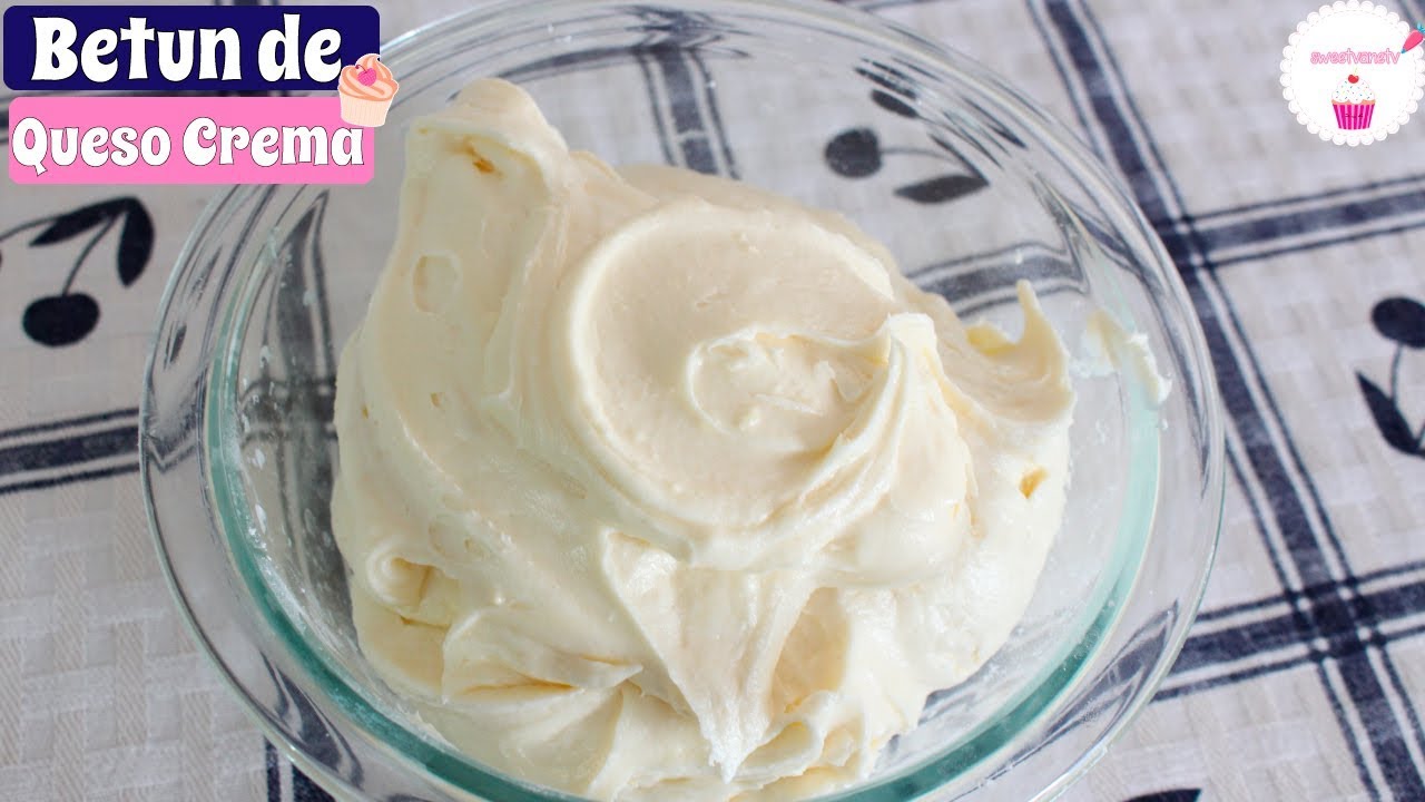 Receta de BET&Uacute;N DE QUESO CREMA o frosting 💖 Postres de Vane