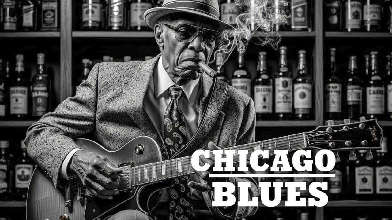 Classic Electric Blues – Slow Chicago Blues for Night Drive & Chill