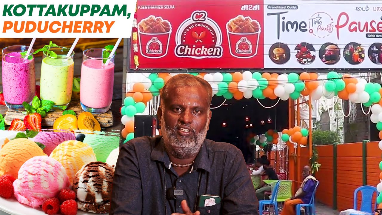 A Grand Opening of Our Time Pause Outlet at Kottakuppam, Puducherry | Best Ever Cafe Franchise Brand