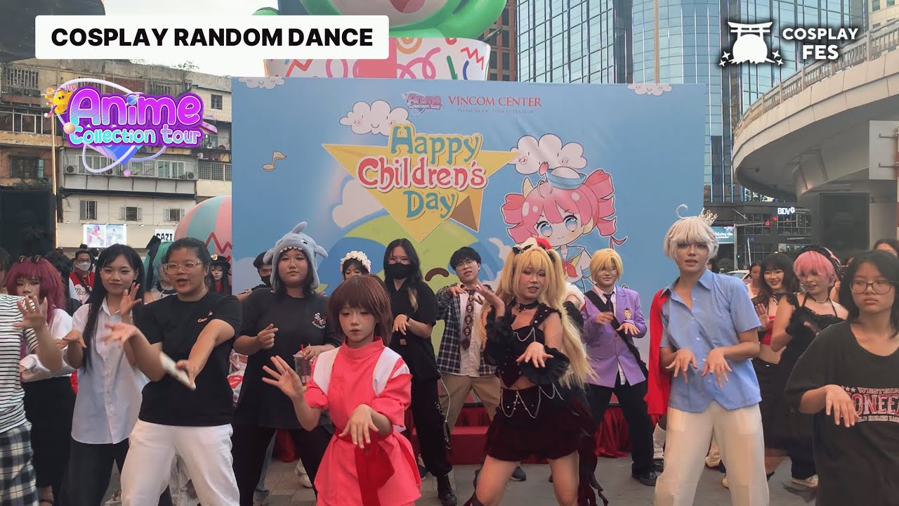 COSPLAY RANDOM DANCE | FES ANIME COLLECTION TOUR - MÙA 15 | CosplayFES