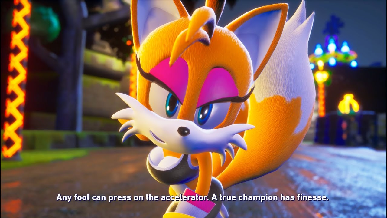 Female Tails Riders Outfit Racing CrossWorlds Mod (From Another Dimension)