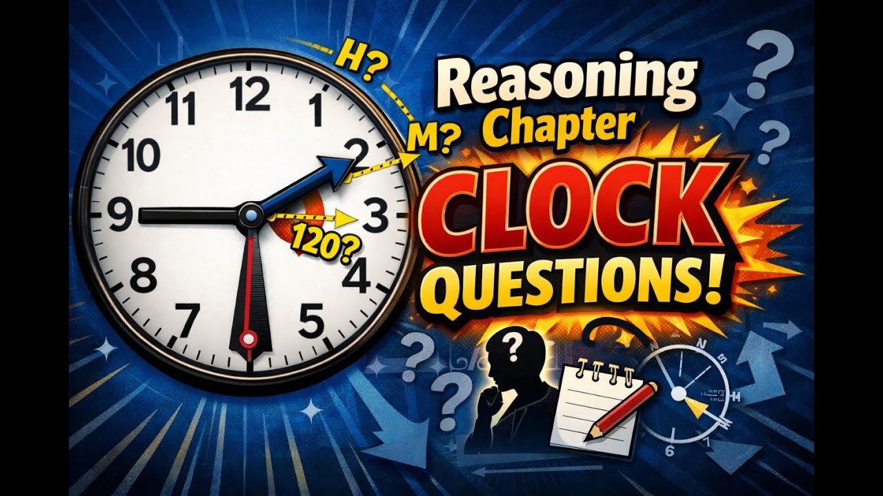 Clock Reasoning With Sandeep Sir |Get Solution Without Pen & Paper | Tricks | Competitive Exams