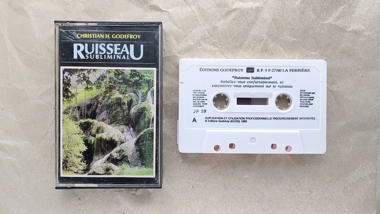 Christian H. Godefroy ~ Ruisseau Subliminal (1980) • [cs rip] • [new age / nature sounds]