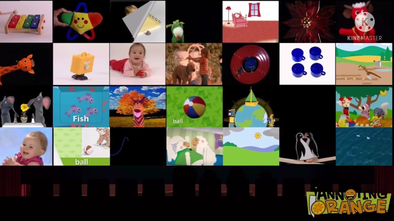 Annoying Orange: EVERY BABY EINSTEIN VIDEO TRAILER TRASHED