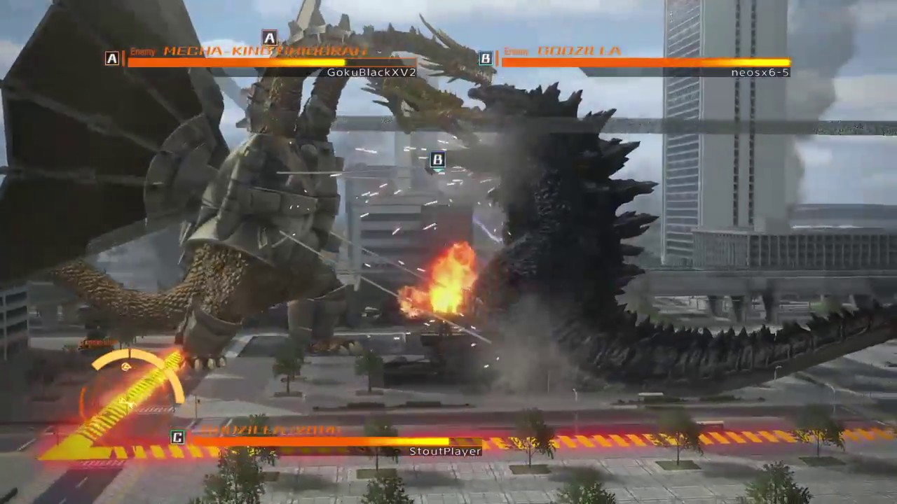 GODZILLA PS4 : Godzilla 2014 vs Godzilla vs Mecha King Ghidorah