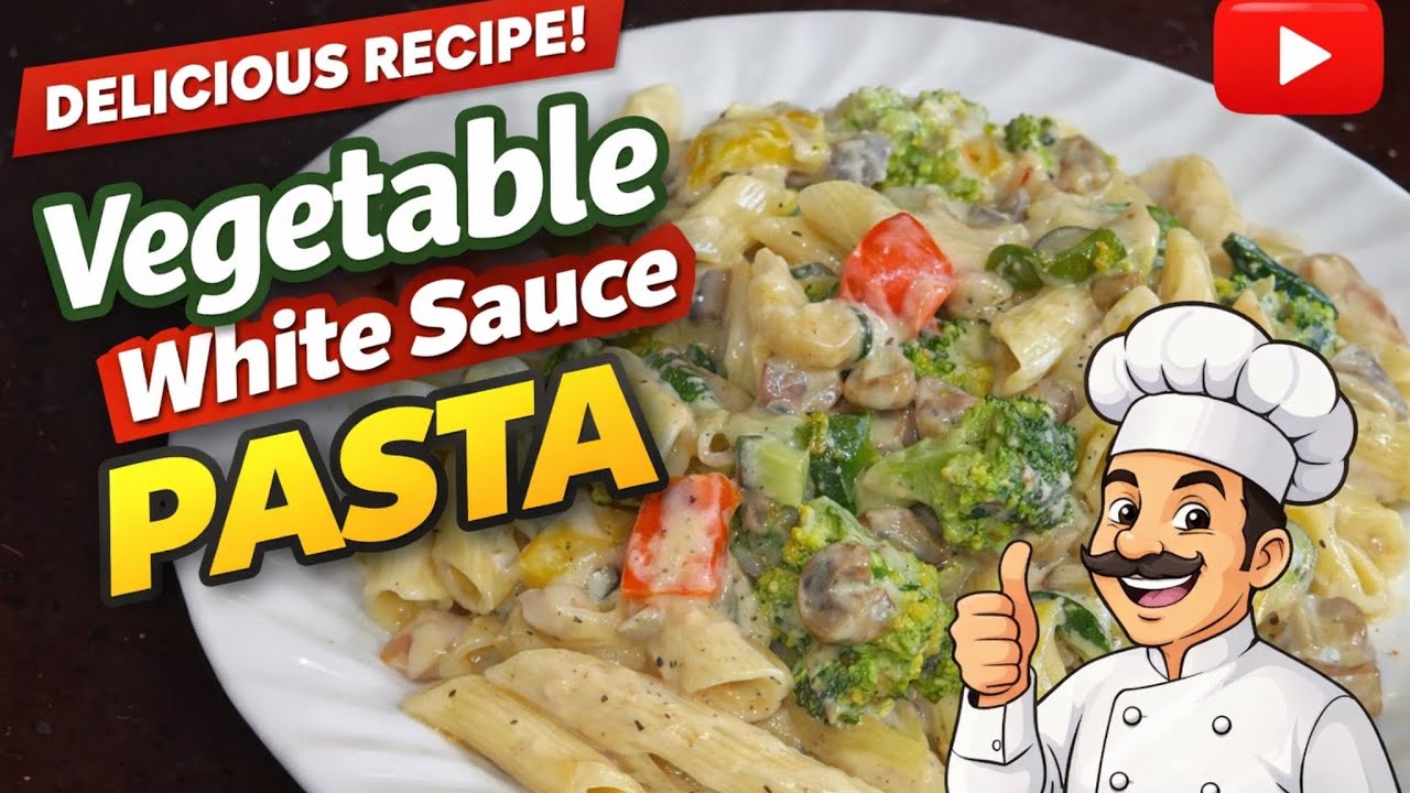 Restaurant Style Veg White Sauce Pasta 🍝 | होटल जैसा पास्ता बनाने की आसान रेसिपी