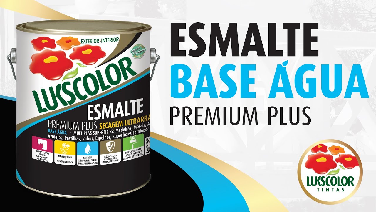 Esmalte Premium Plus Base Água Lukscolor