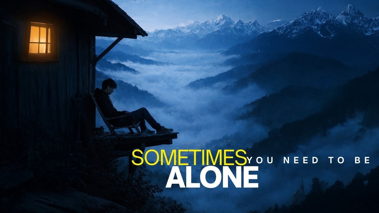 sometimes,you need to be alone