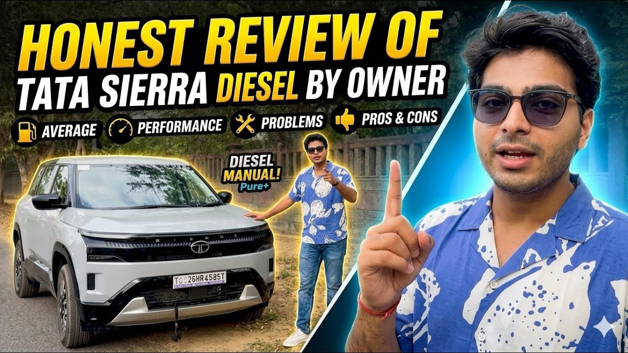 Tata Sierra Pure+ Diesel Manual: Sierra ka Asli Sach! *Don't Buy Tata Sierra Without Watching This!😱