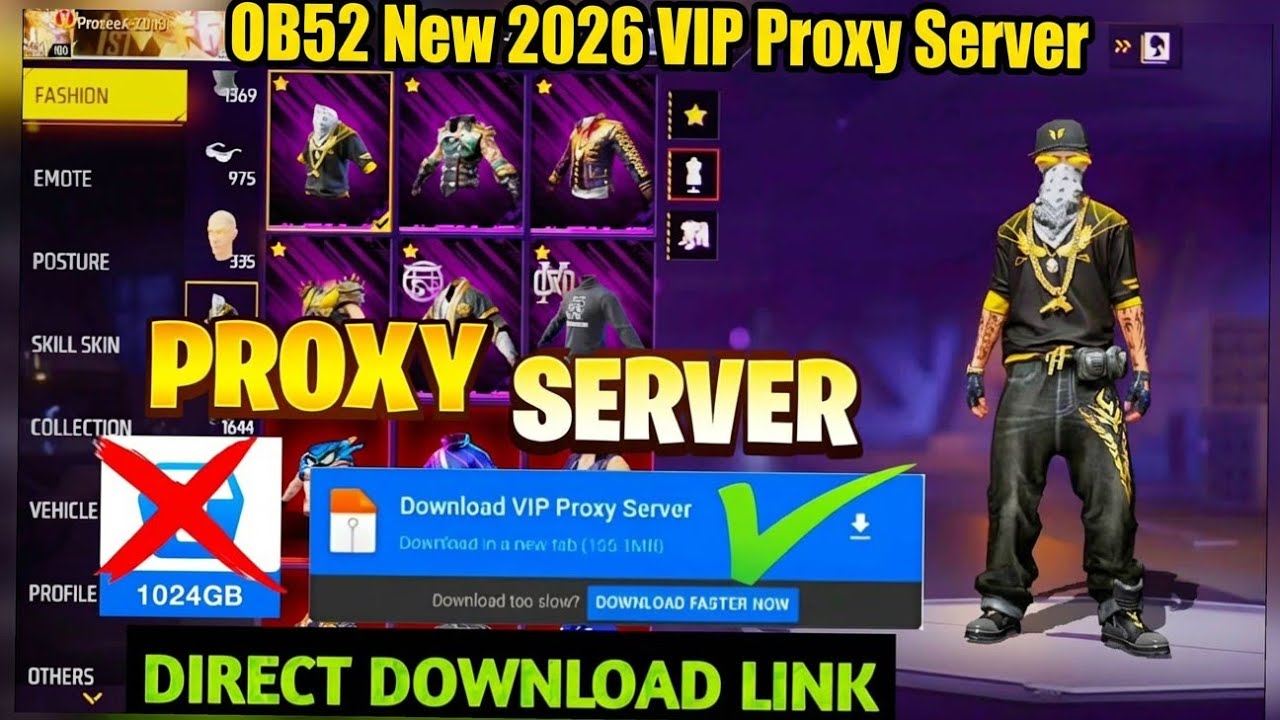 How to download VIP PROXY SERVER 