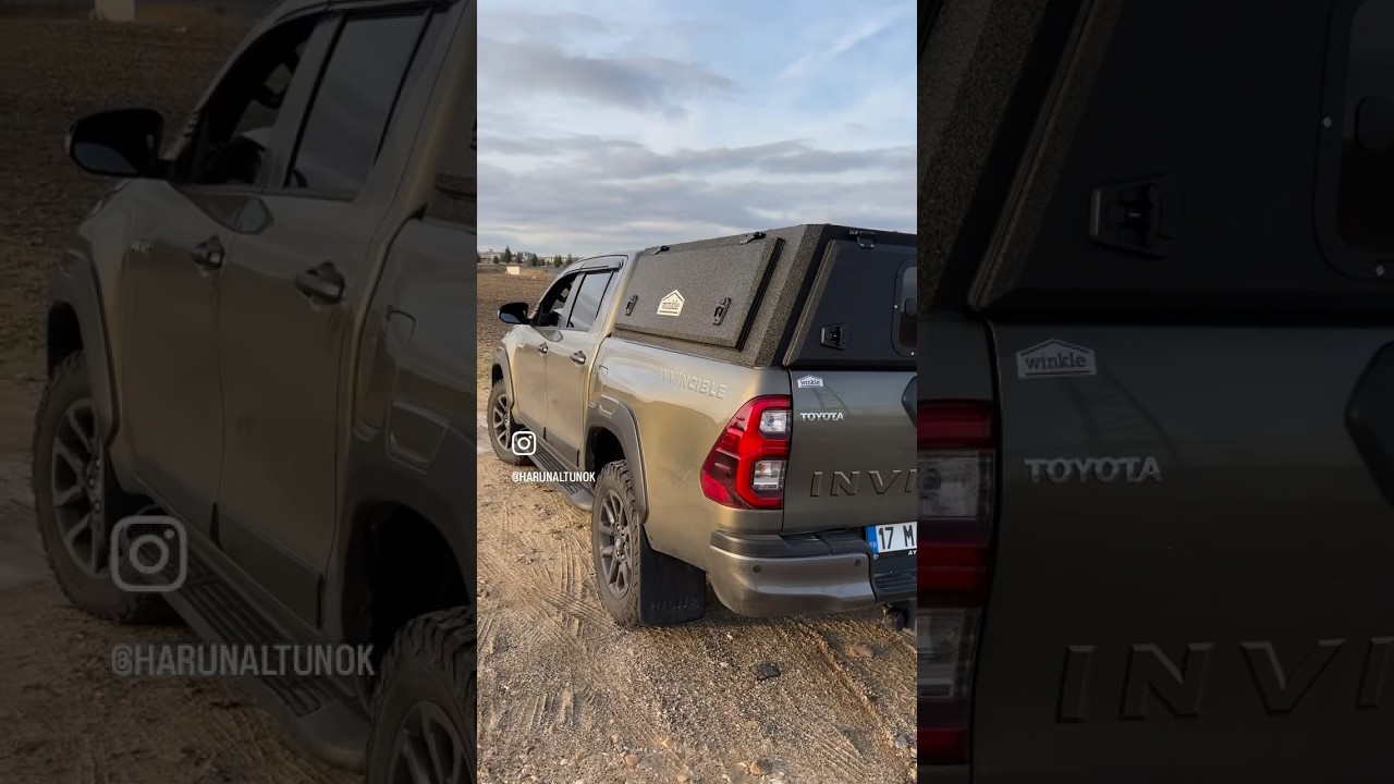 2023 Toyota Hilux Winkle Camper #winklecamper #pickup #canopy #toyota #hilux #design