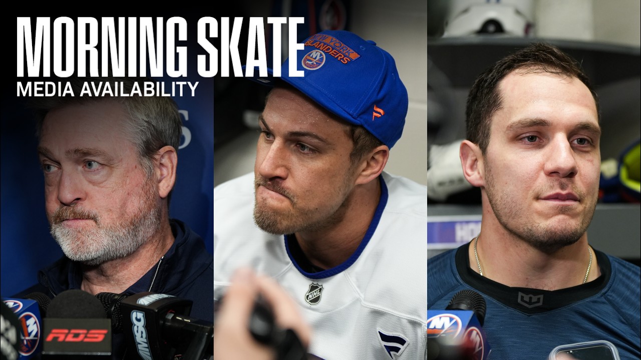New York Islanders Morning Skate Availability | NYI at MTL