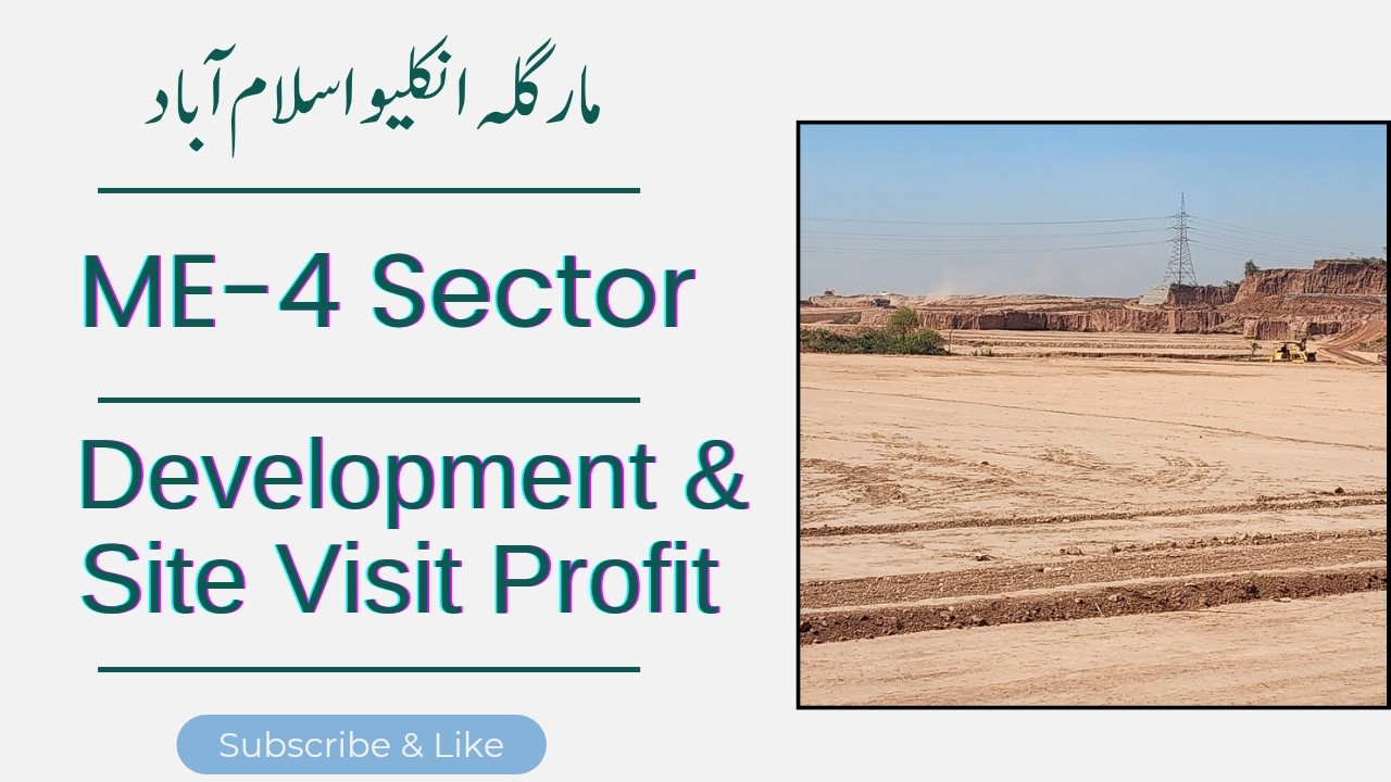 Margalla Enclave DHA ME-4 5 10 Marla Site  Development  & Profit | @Nexus Est