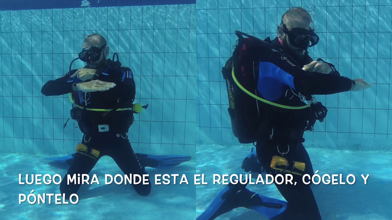 ¿ Cómo recuperar un regulador de buceo ?