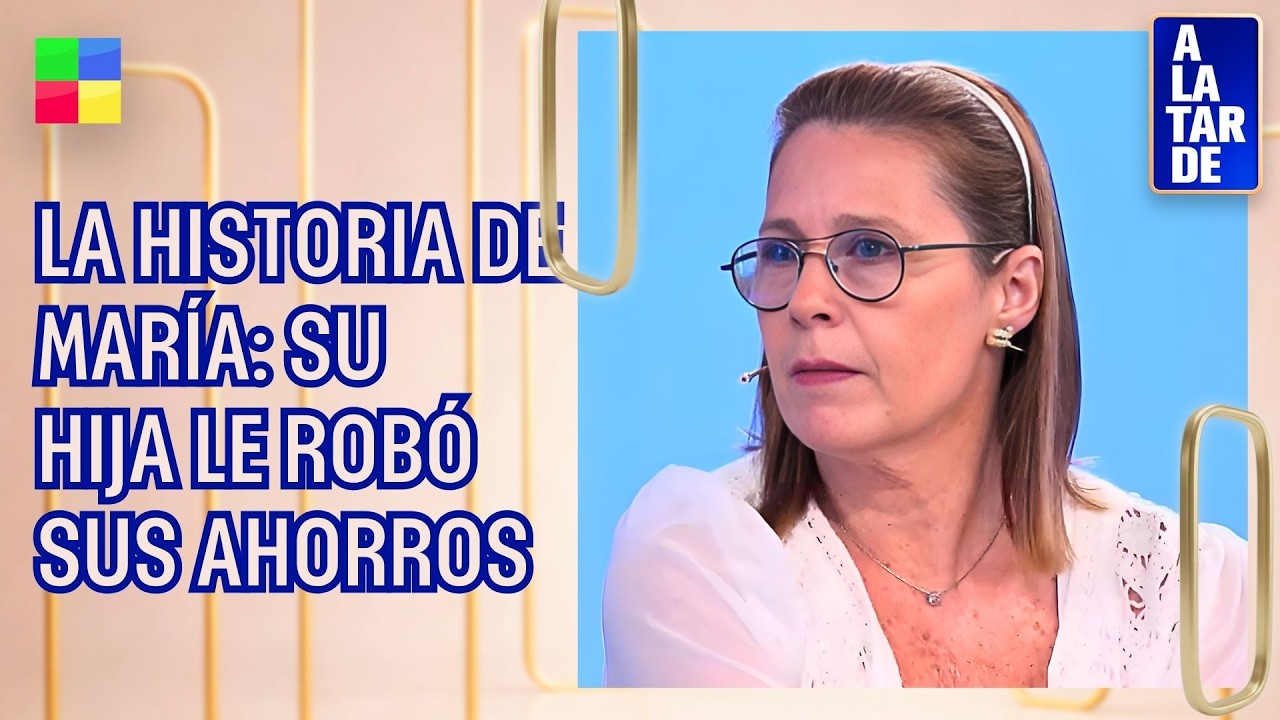 🔴 MARÍA LE PIDIÓ A SU HIJA QUE LE GUARDE DINERO Y DENUNCIA QUE NUNCA SE LO DEVOLVIÓ