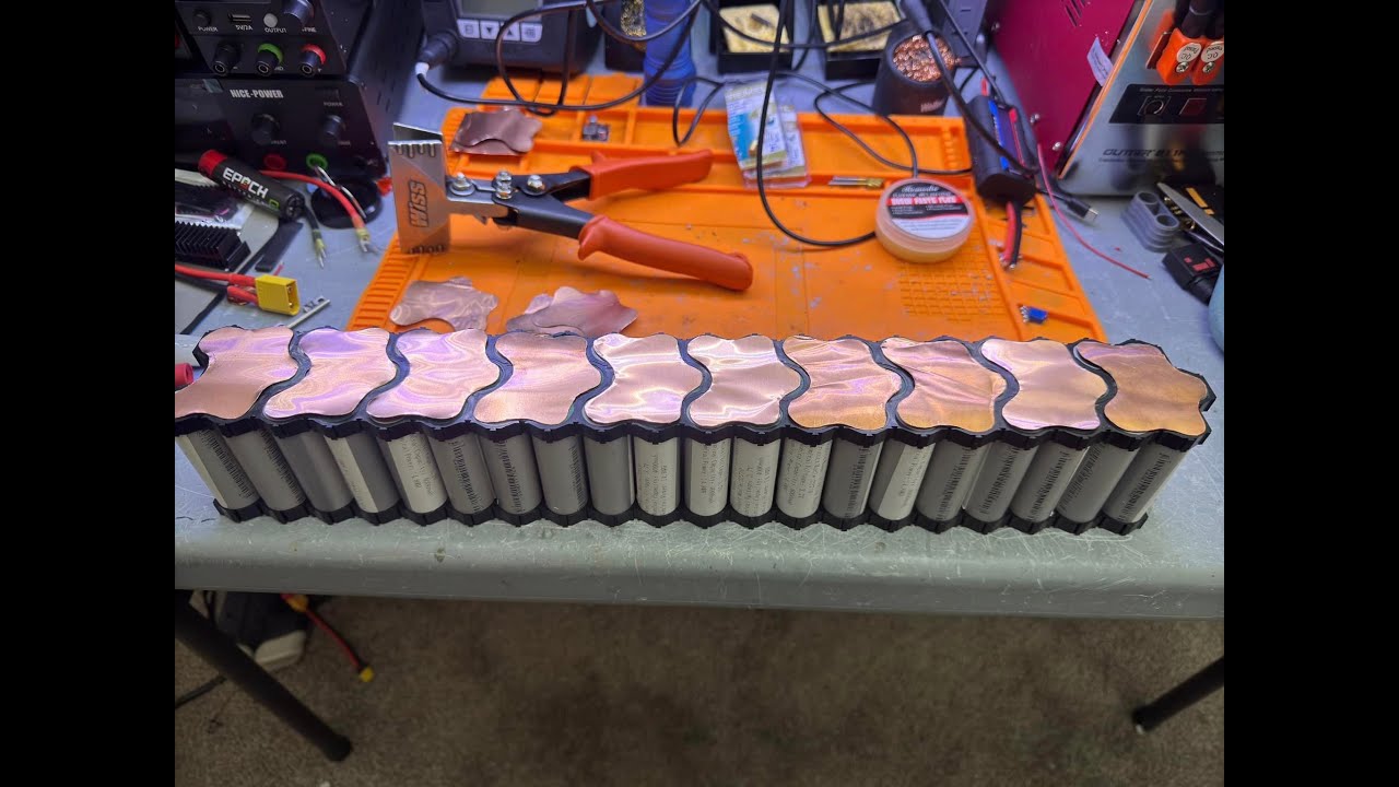 DIY 72V Battery Build: JP40 Cells for Aventon Aventure 2 with CYC X1 Gen4 Motor - Part 1