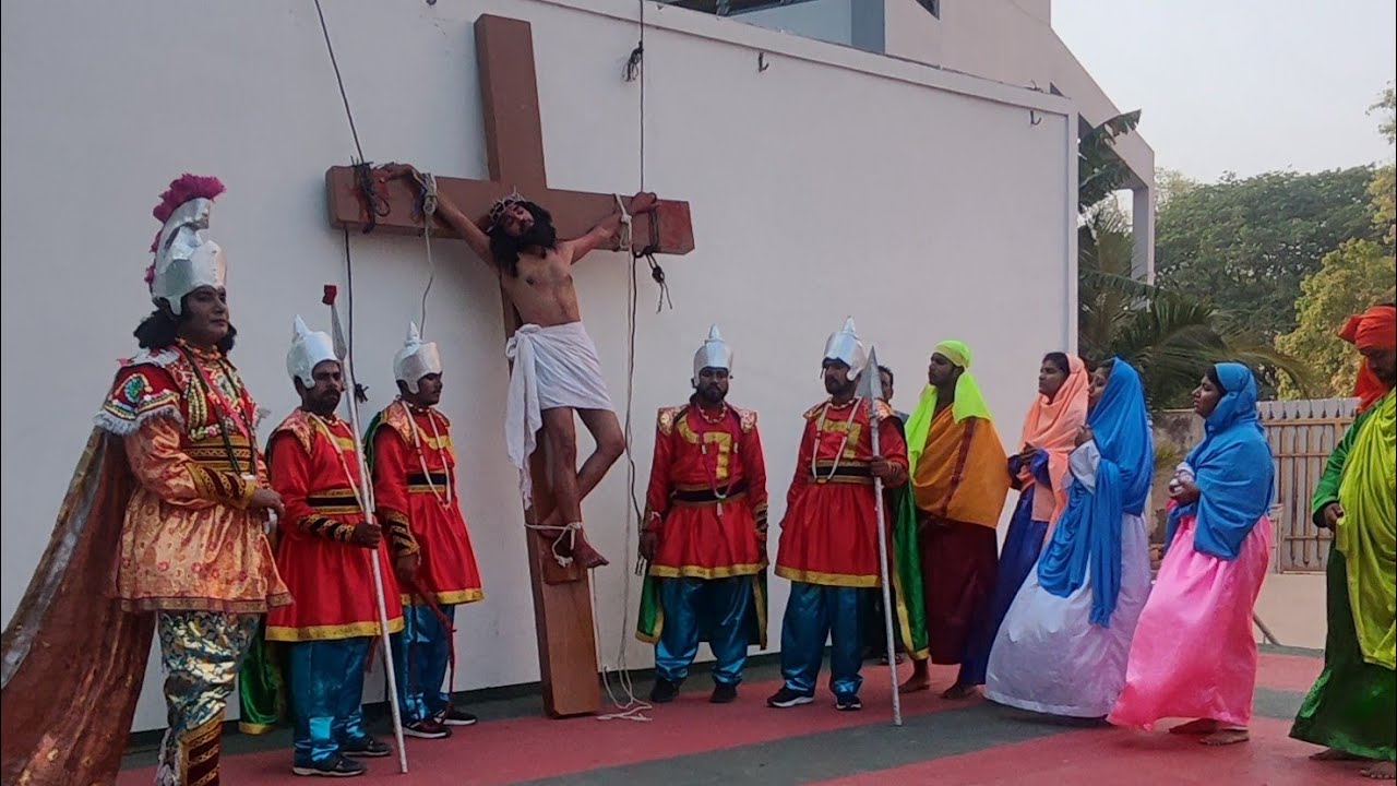 🔴LIVE || Good Friday Enactment || St Agnes Church Guntur || Rev. Fr. Chinnaiah Pudota #guntur #lent