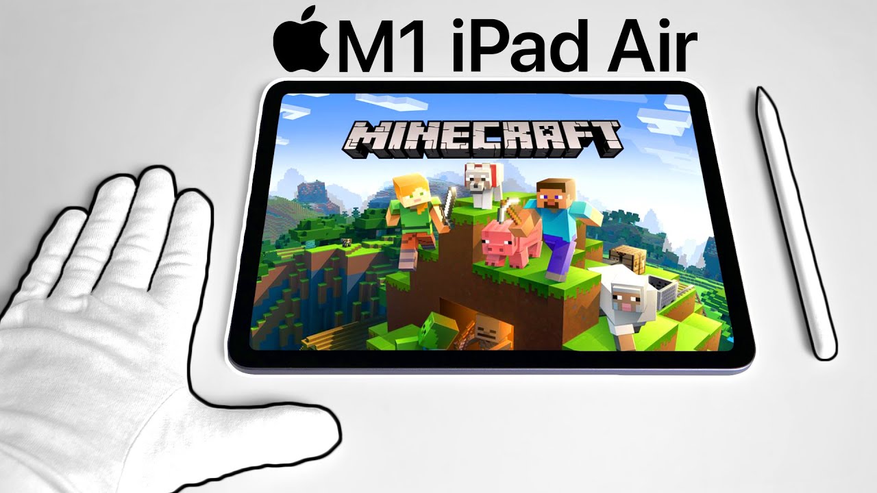 iPad Air M1 (2022) Unboxing - Almost Pro, But... (Minecraft, PUBG, Fortnite)