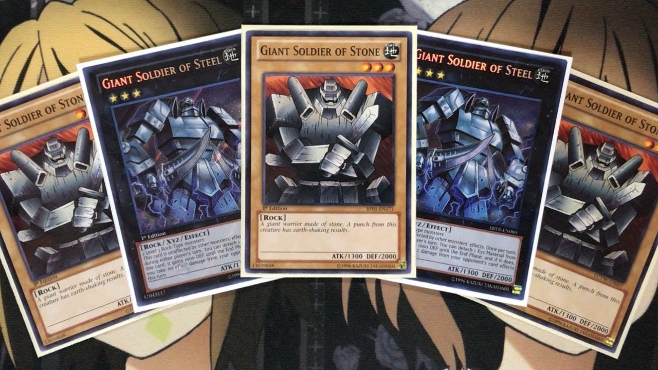 My Giant Soldier of Stone Yugioh Deck Profile for March 2020
