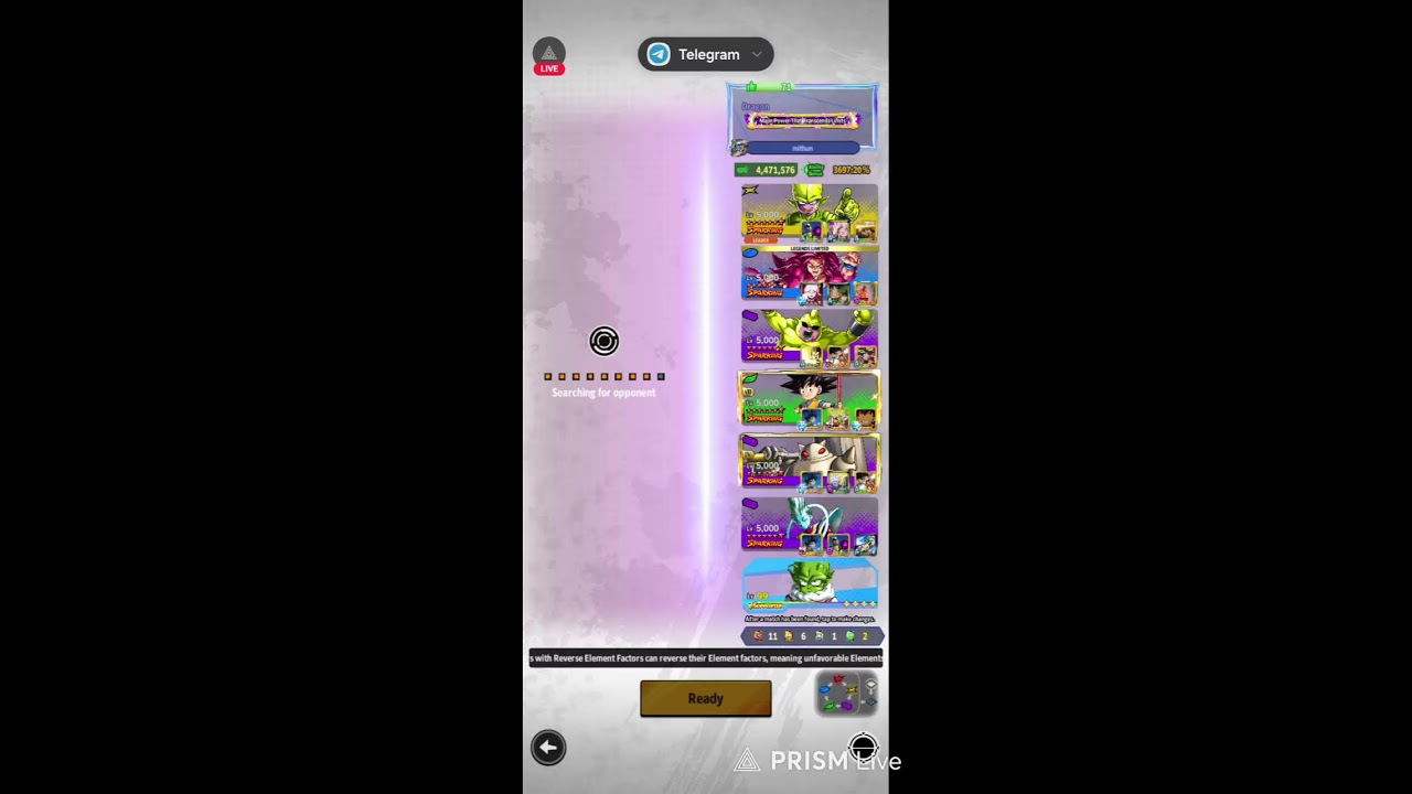 Live streaming of @godkiarena