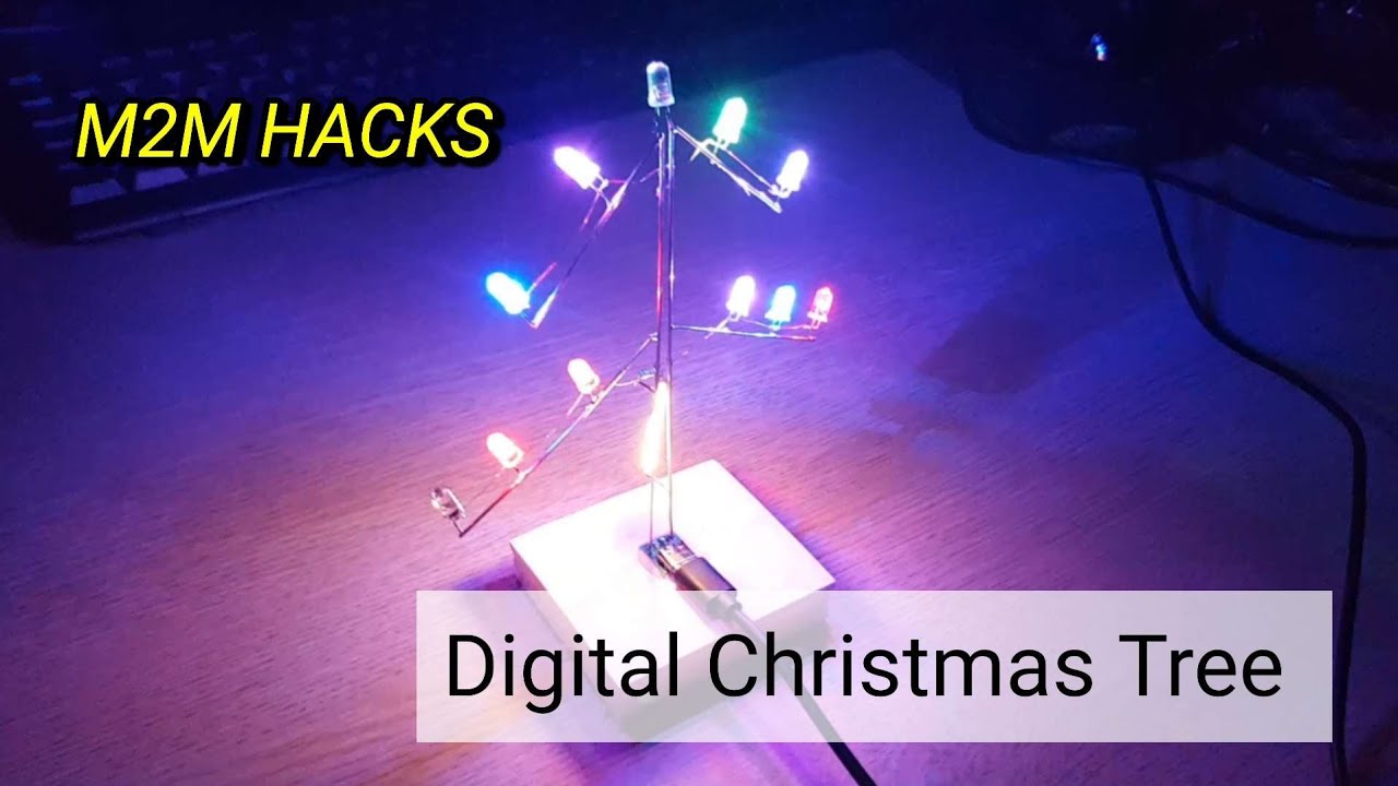 How to make Digital Christmas Tree