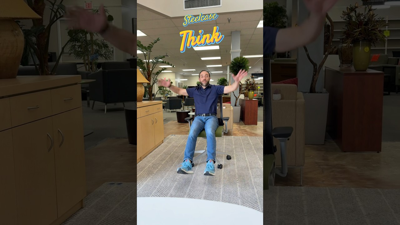 Get a Steelcase Think office chair walkthrough in 30 seconds so you&rsquo;ll know how to be a pro!
