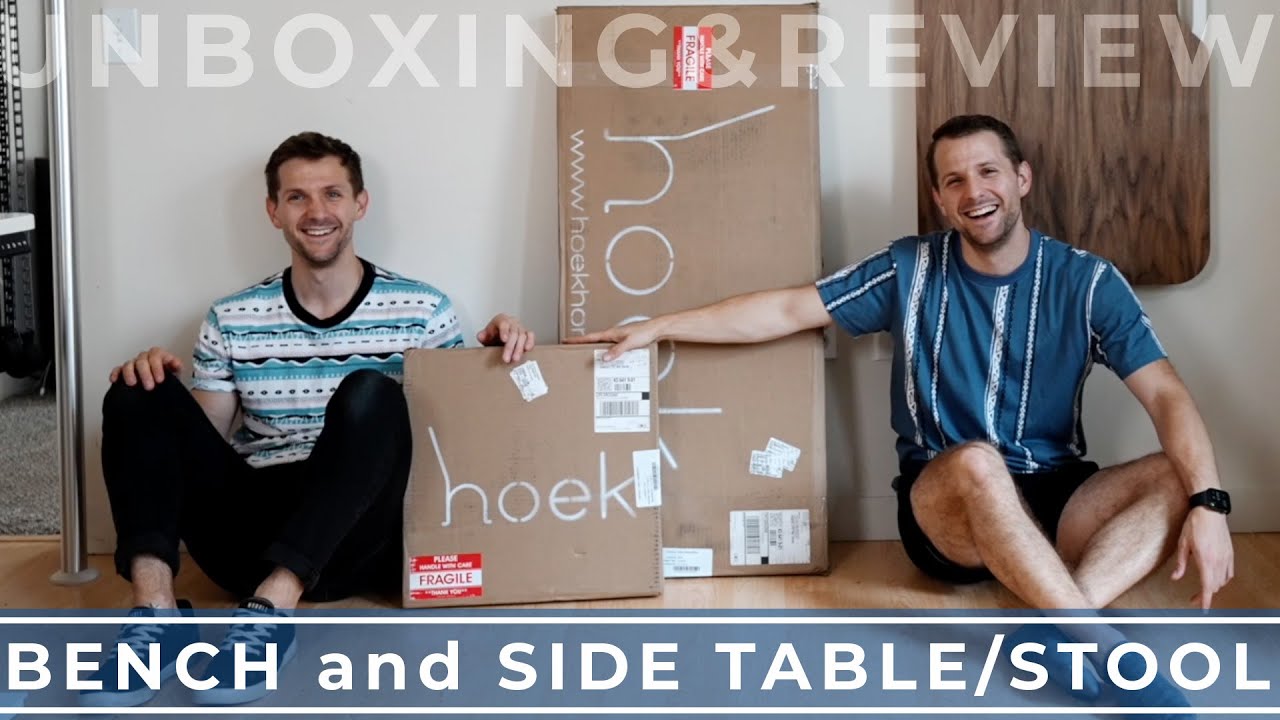 Hoek Bench and Side Table Unboxing and Review