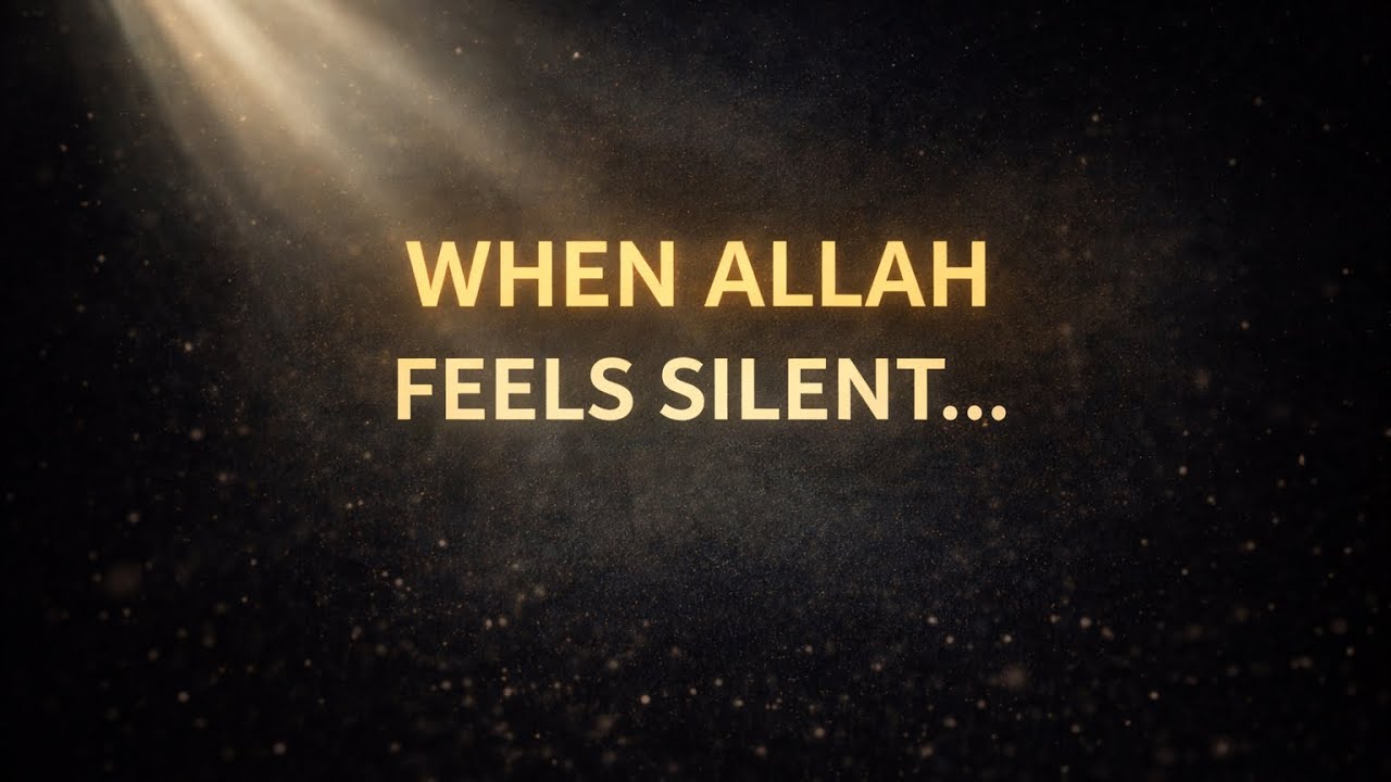 When It Feels Like Allah Is Silent | A Gentle Reminder