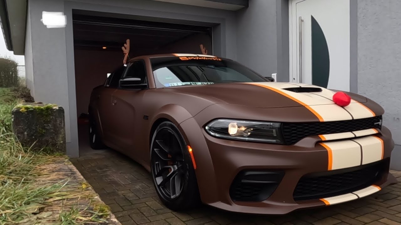POV IN THE WIDEBODY SCATPACK | CRUISE THROUGH GERMANY 🦌🎄