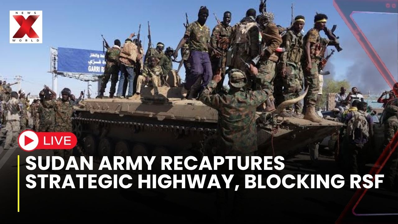 LIVE: Sudan Army Recaptures Strategic Highway, Blocking RSF Advance Toward El-Obeid