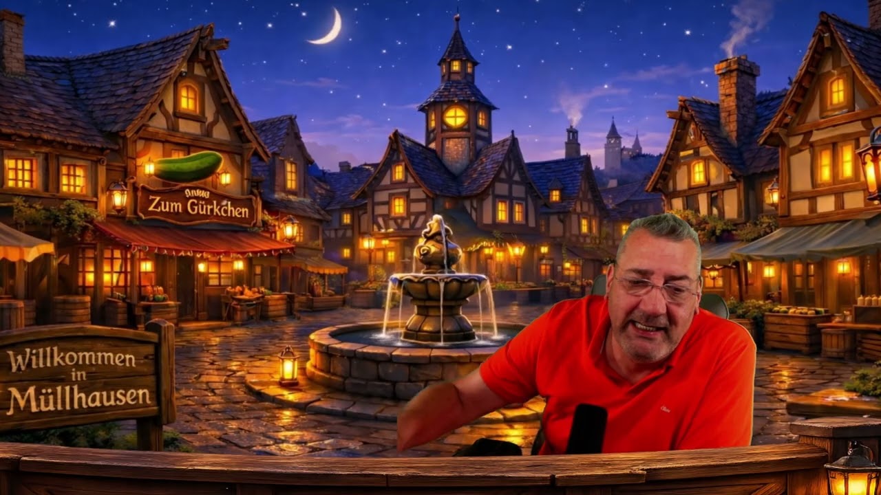 Marktplatz Müllhausen Reaction NUR Video 17.03