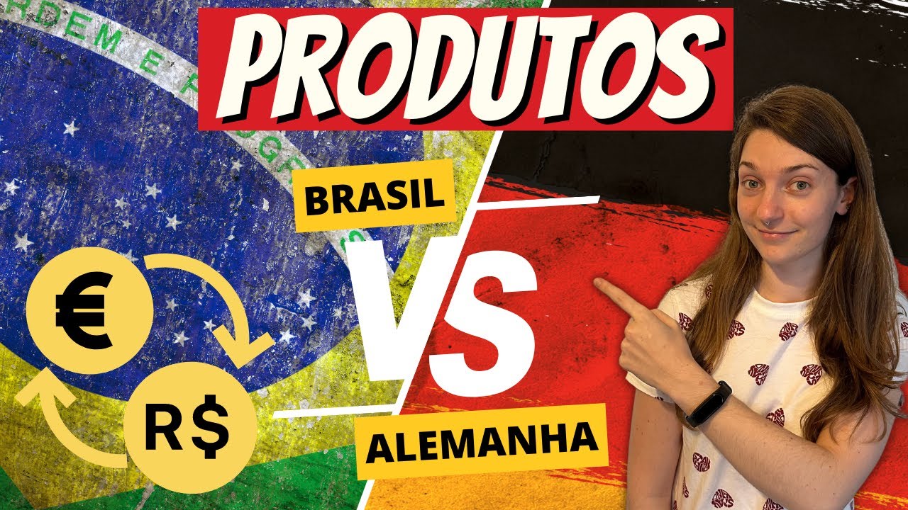 COMPARAÇÃO DE PODER DE COMPRA BRASIL E ALEMANHA - *5 Produtos nos dois países*