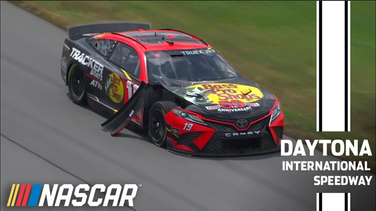 Martin Truex Jr. involved in wreck, major damage at Daytona | NASCAR