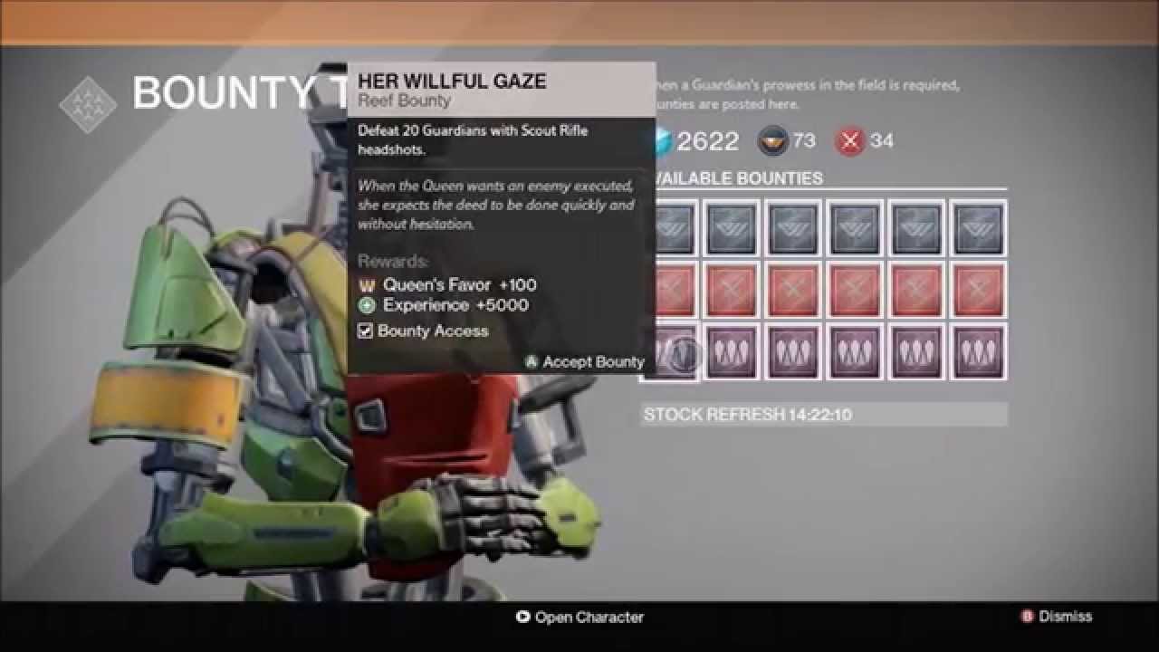 Destiny Queen's Wrath DLC Gameplay [ Destiny How to Queen's Favor / Reputation Fast ]