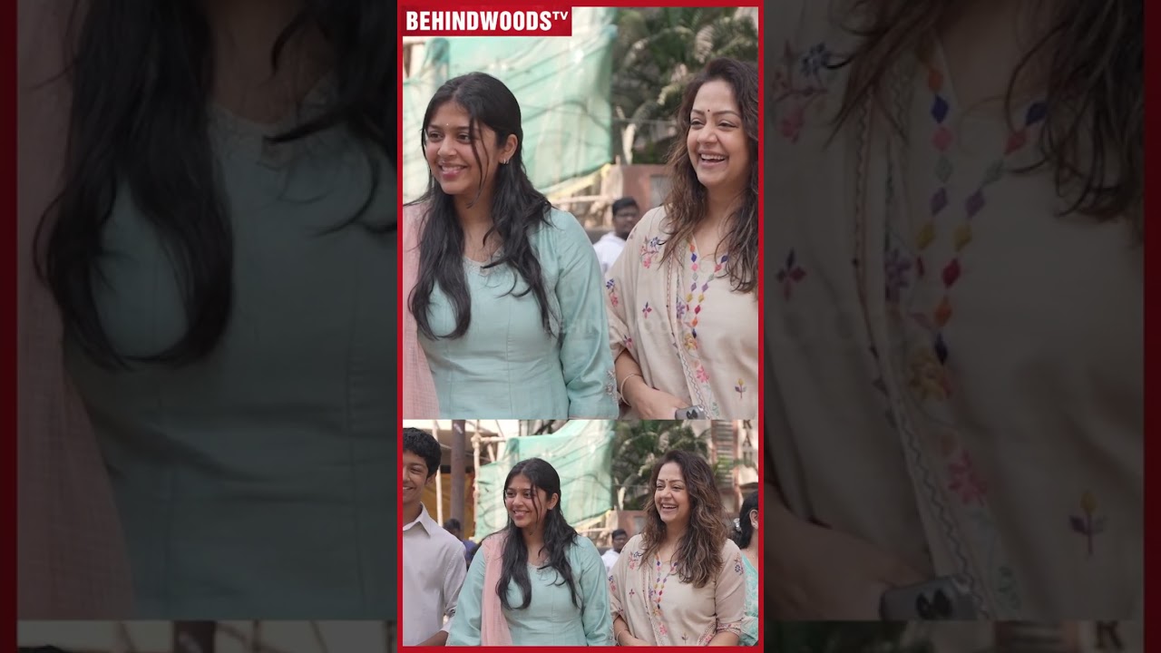'Diya,dev 2 பேரும் அங்க பாருங்க' ❤ Suriya,Karthi Cute Family Video | Jyothika,Diya,Dev