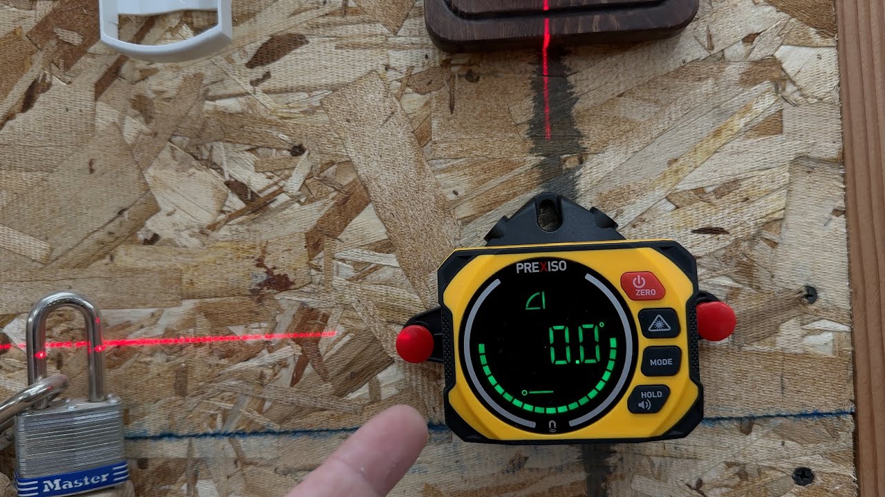 3-in-1 Multi Surface Laser Level with Digital Angle Gauge Magnetic