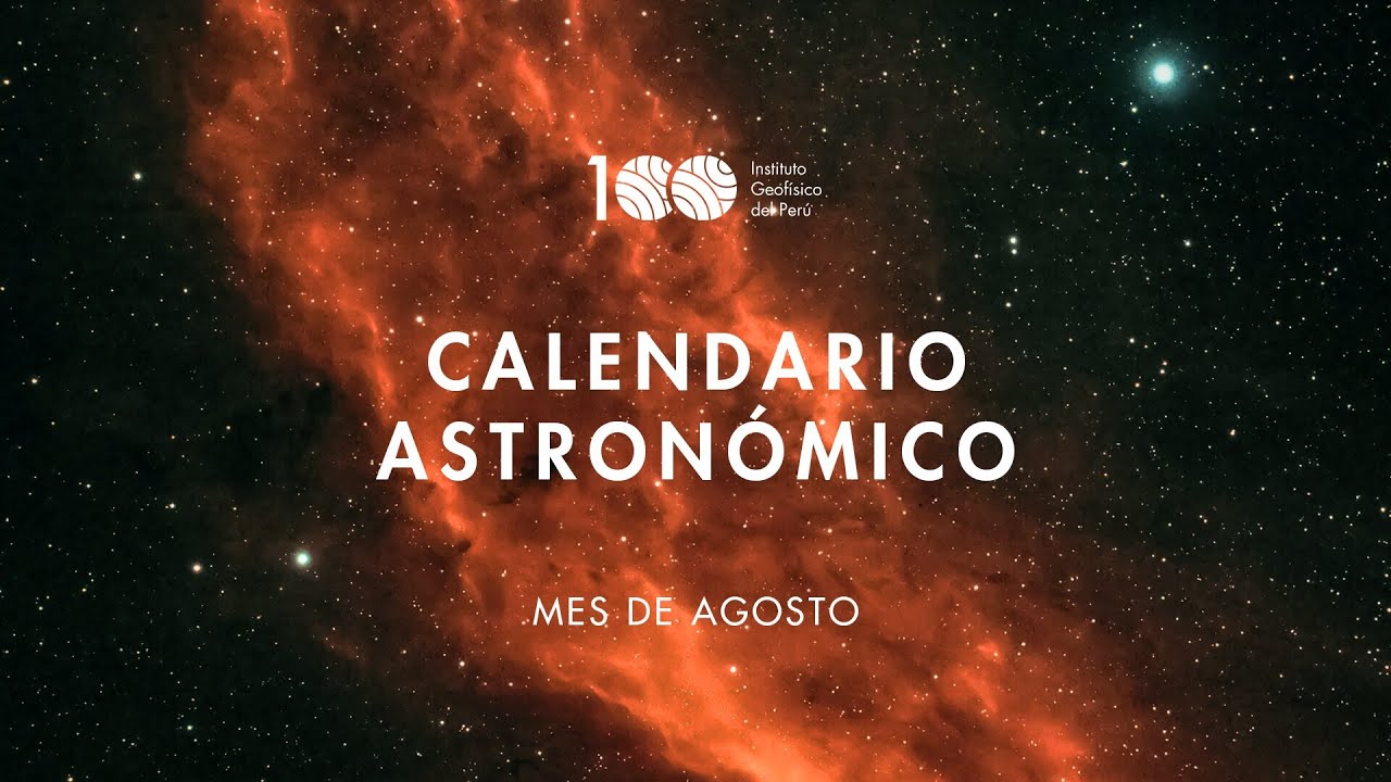Calendario astron&oacute;mico de #agosto - 2022