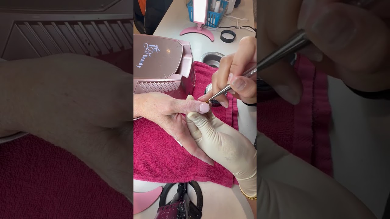 #Vlog2 How to make gel builder របៀបធ្វើជែល bilder ងាយៗហើយលឿន 🇺🇸🇰🇭💅👌#jcnail  #nails  #tharydok 