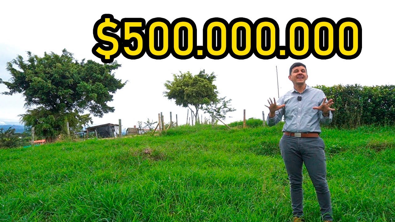 Lote en Alcalá Valle con 6400M2 en 500M cerca de Armenia y Pereira