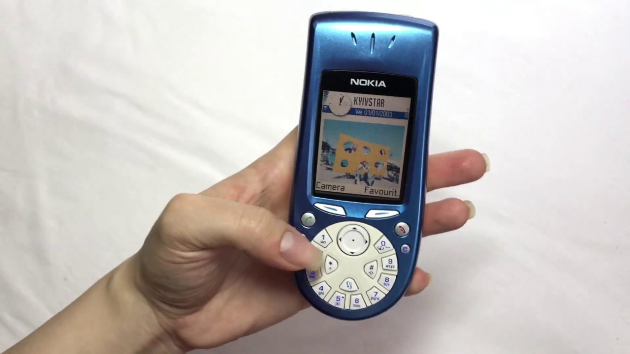 Nokia 3650 Blue (Unlocked) Smartphone Retro Mobile