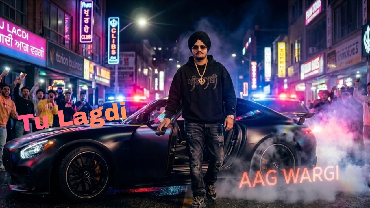 Tu Lagdi Ae Aag Wargi New Punjabi 2026| Car driving song |Ai generated | #song#punjabisong #viral