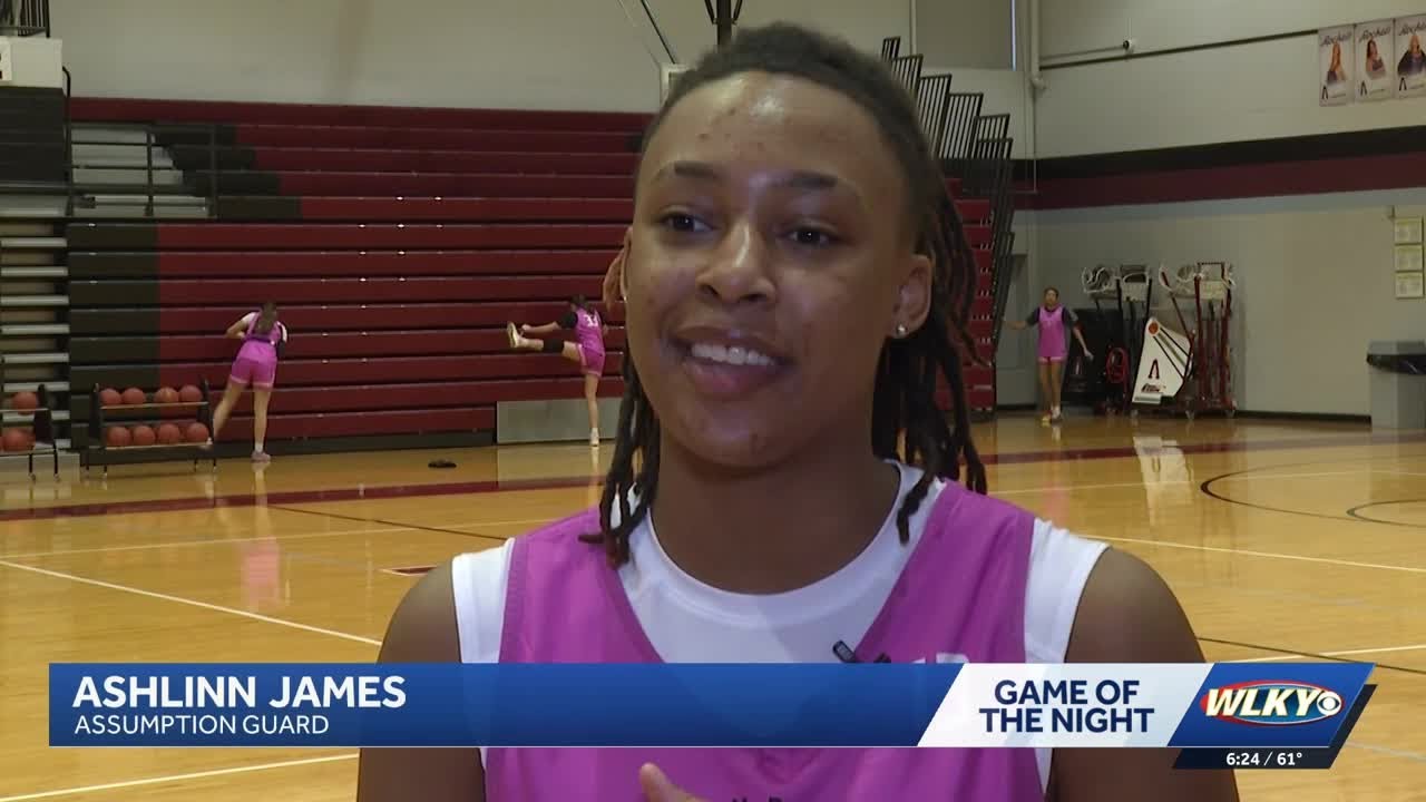 Assumption basketball's Ashlinn James making a difference for the Rockets