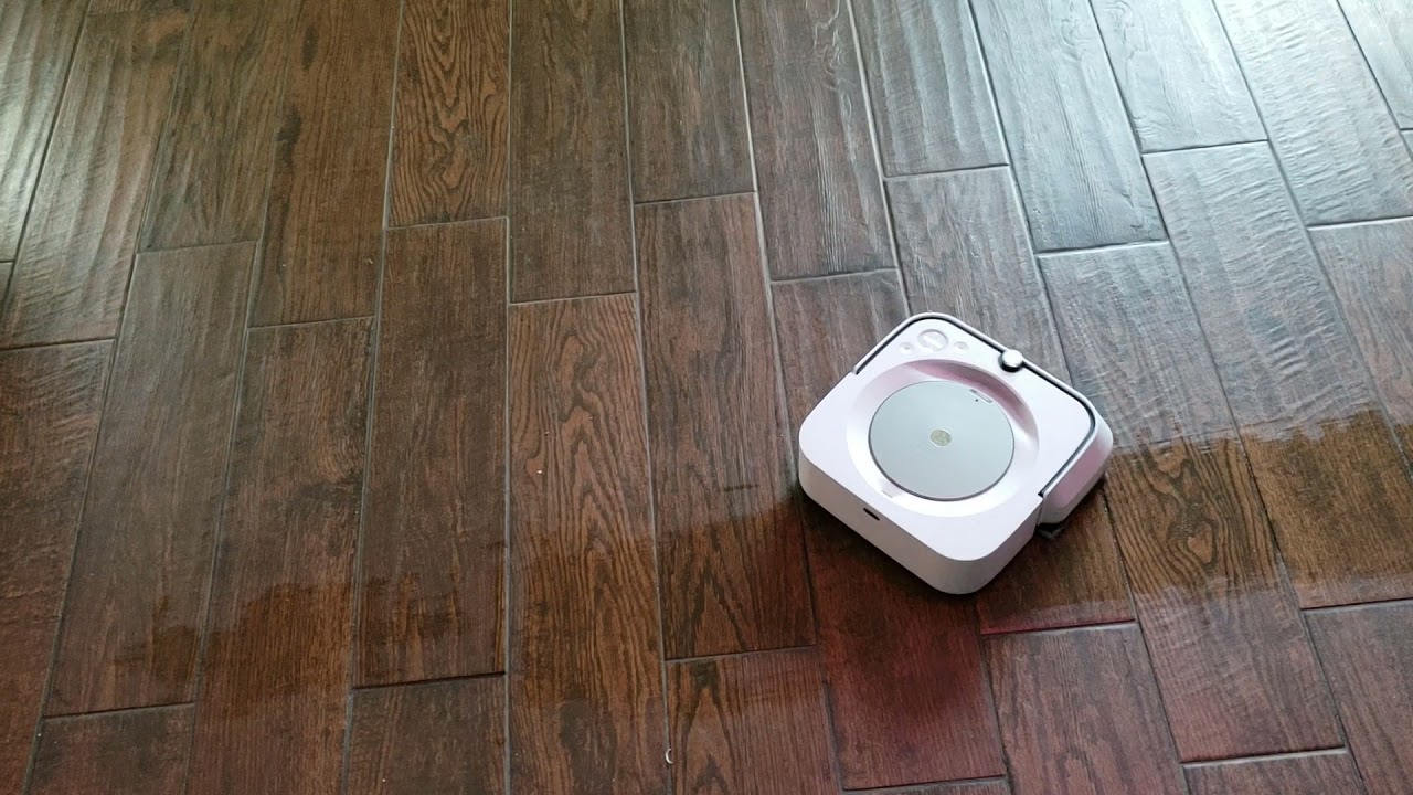 Demo of an iRobot Braava Jet M6
