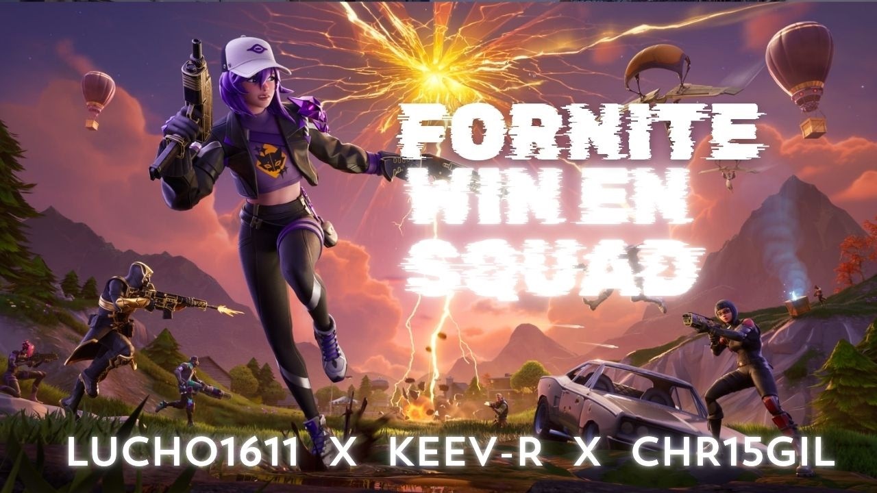 Así se juega Fortnite Zero Build en Squad | Win, Caos y Risas 😂🏆