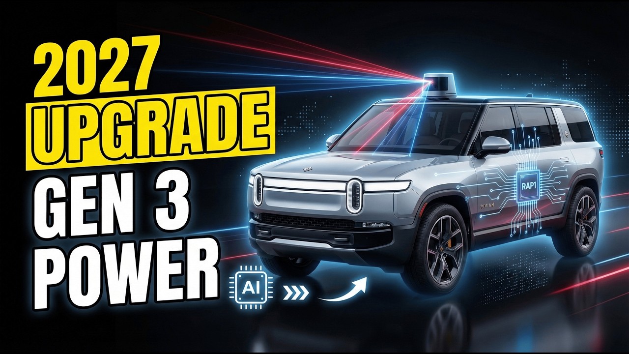 Аппаратная часть Rivian R2 третьего поколения: почему первые покупатели могут остаться с устаревш...