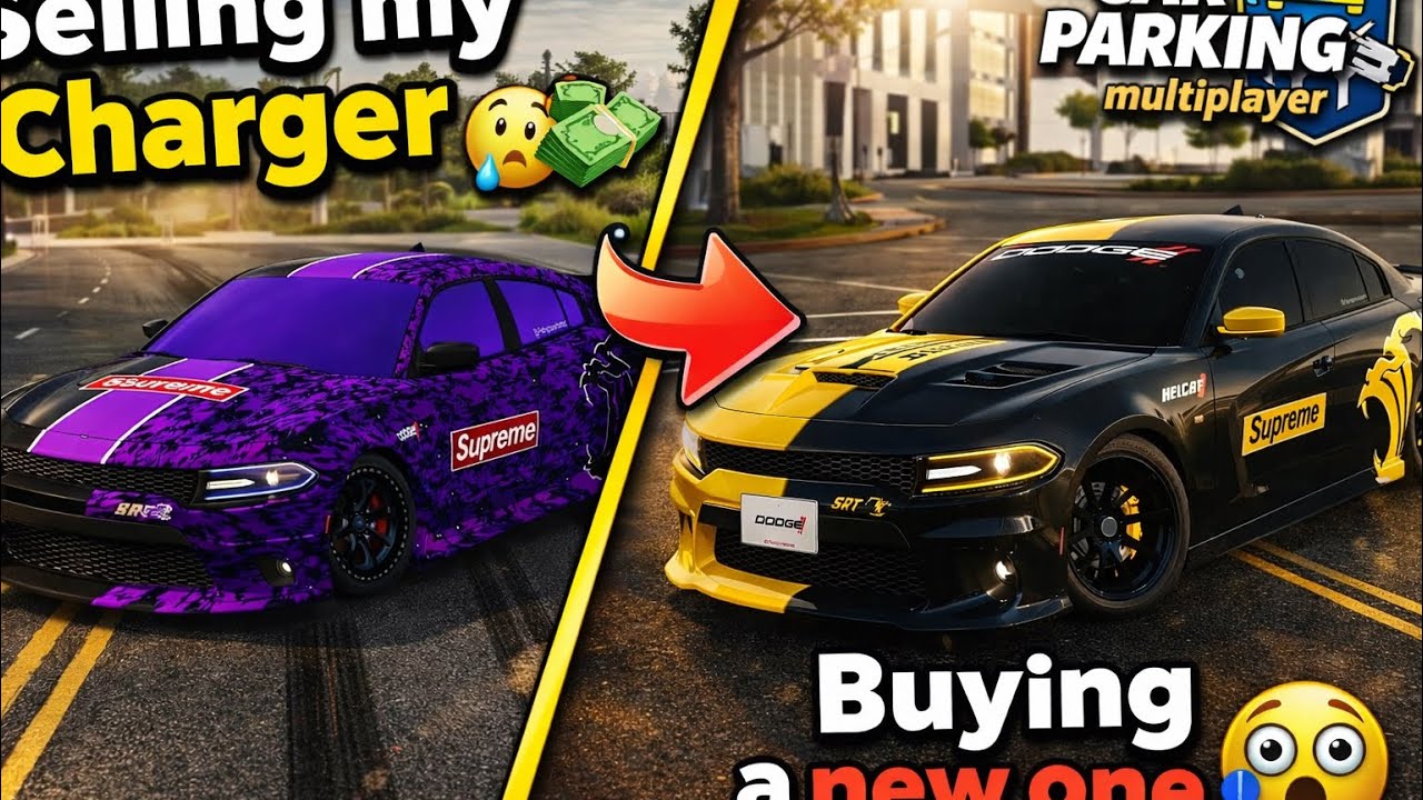Selling my charger in Car Parking multiplayer and then making a new one